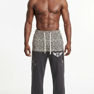 DC Leopard Panel Jogger Pants – Premium Men Streetwear